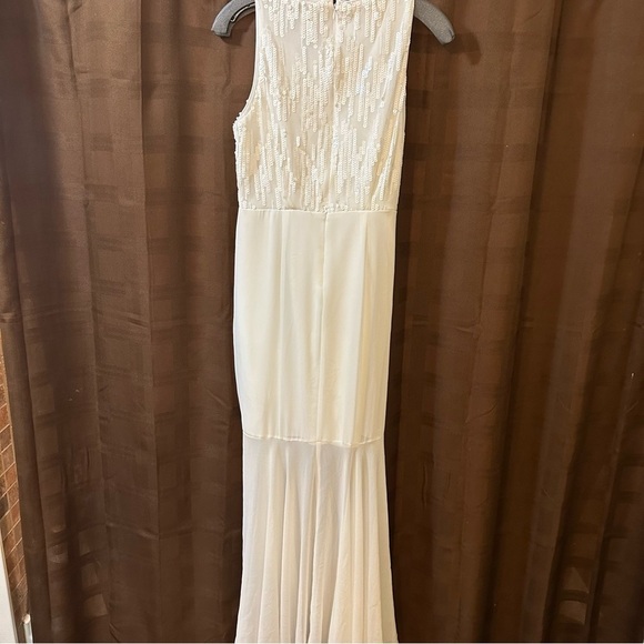 Frank Lyman Beaded Ruched Dress - Picture 7 of 9